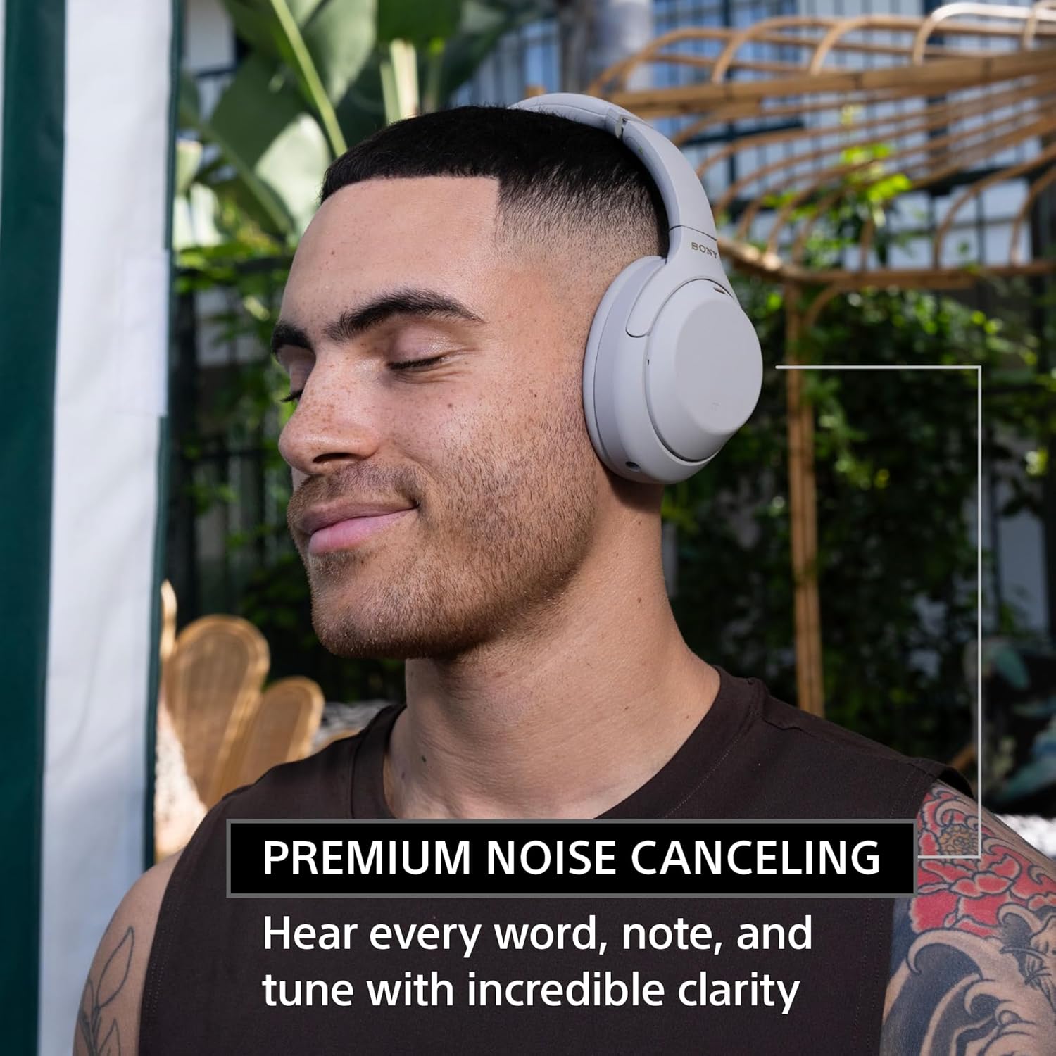 Wireless Premium Noise Canceling Overhead Headphones with Mic for Phone-Call and Alexa Voice Control, Black WH1000XM4