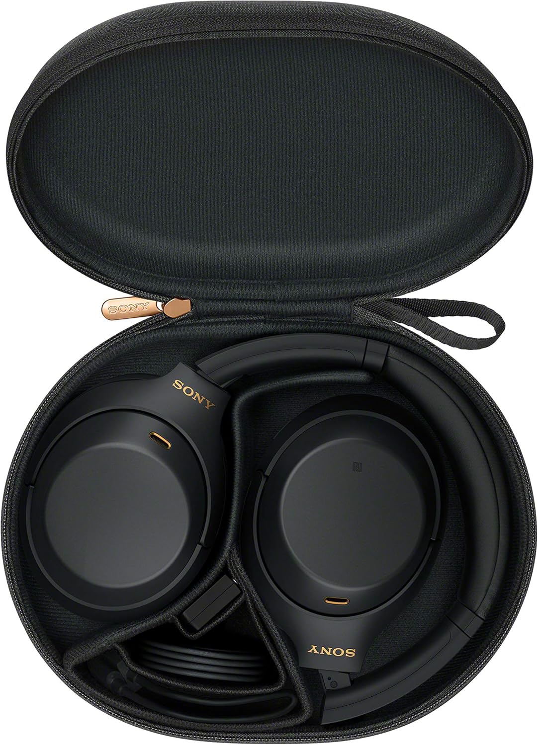 Wireless Premium Noise Canceling Overhead Headphones with Mic for Phone-Call and Alexa Voice Control, Black WH1000XM4